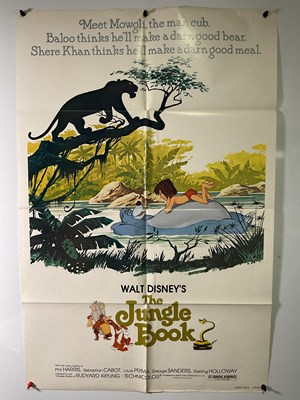 Lot 323 - THE JUNGLE BOOK (1967) A 1993 UK Quad film...