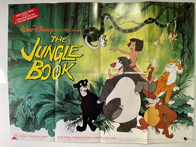 Lot 323 - THE JUNGLE BOOK (1967) A 1993 UK Quad film...