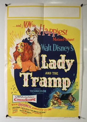 Lot 325 - LADY AND THE TRAMP (1955) A UK double crown...