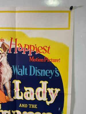 Lot 325 - LADY AND THE TRAMP (1955) A UK double crown...