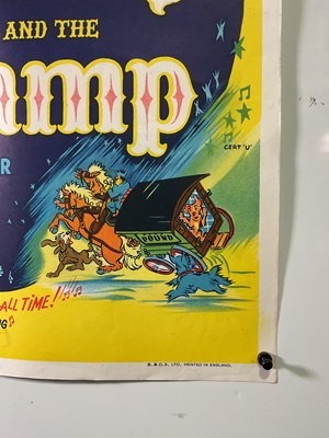 Lot 325 - LADY AND THE TRAMP (1955) A UK double crown...