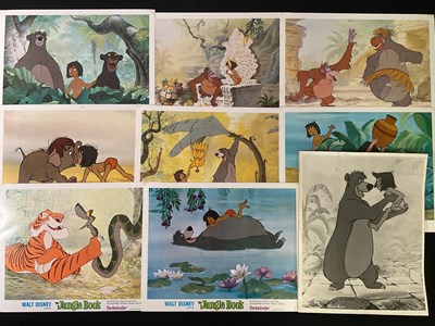 Lot 324 - THE JUNGLE BOOK (1967) US lobby card set for...