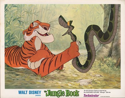 Lot 324 - THE JUNGLE BOOK (1967) US lobby card set for...