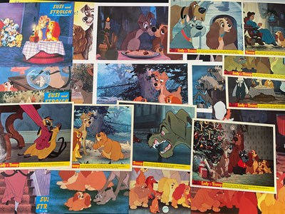 Lot 326 - LADY AND THE TRAMP (1955) A full set of 9,...