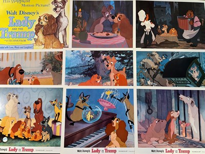 Lot 326 - LADY AND THE TRAMP (1955) A full set of 9,...