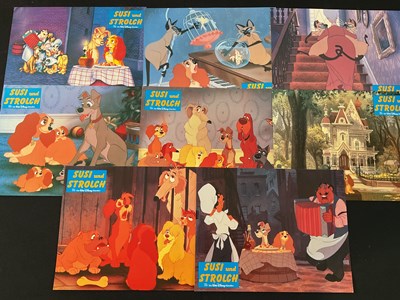 Lot 326 - LADY AND THE TRAMP (1955) A full set of 9,...