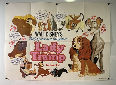 Lot 328 - LADY AND THE TRAMP (1955) A group of...