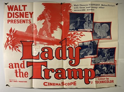 Lot 328 - LADY AND THE TRAMP (1955) A group of...