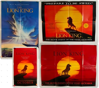 Lot 330 - THE LION LING (1994) A UK Quad teaser film...
