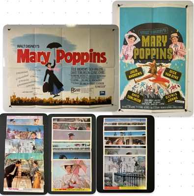 Lot 332 - MARY POPPINS (1964) A group of film posters...
