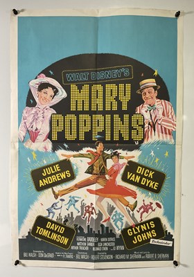 Lot 332 - MARY POPPINS (1964) A group of film posters...