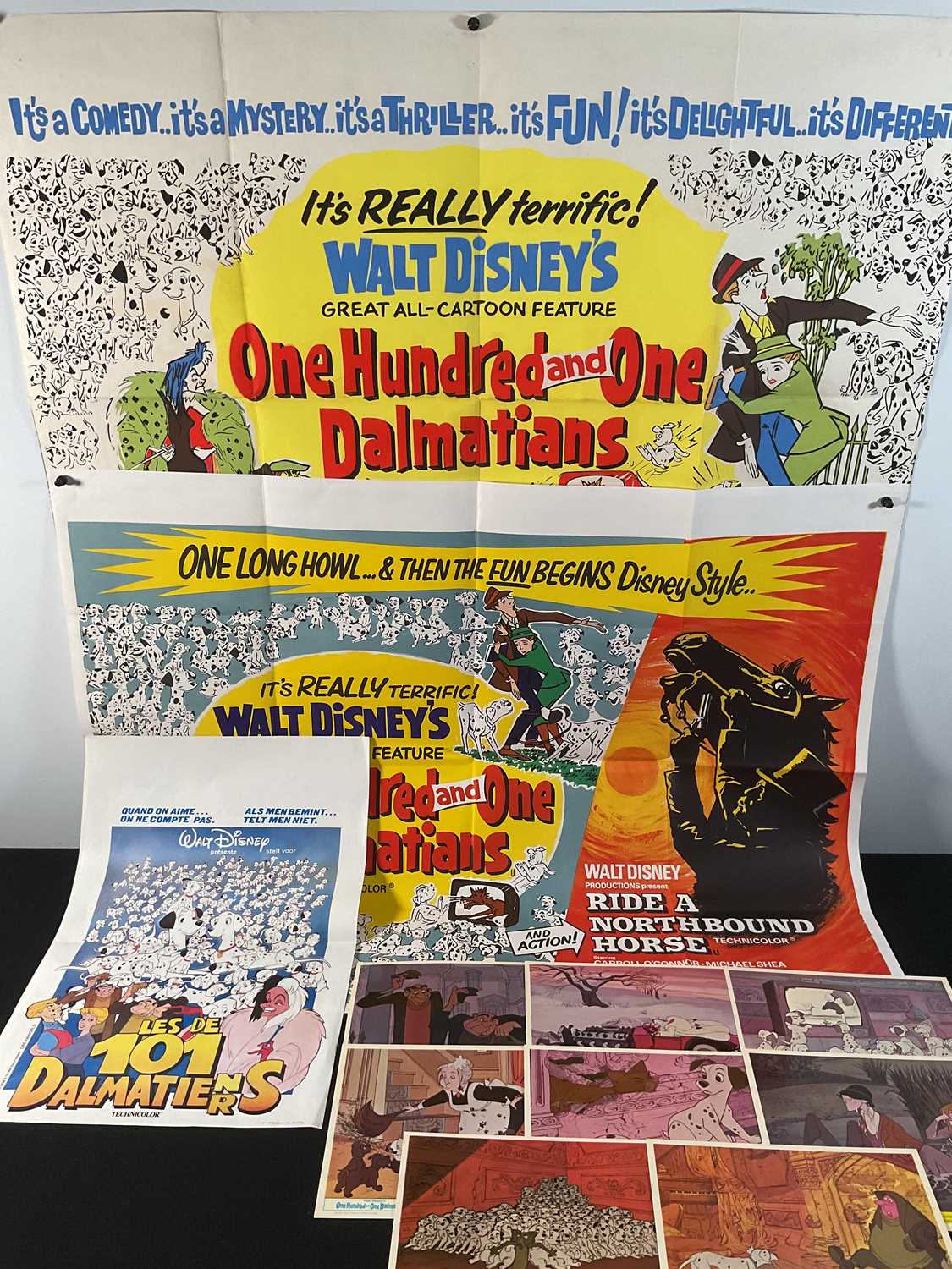 Lot 337 - ONE HUNDRED AND ONE DALMATIANS (1961) A 1960s...
