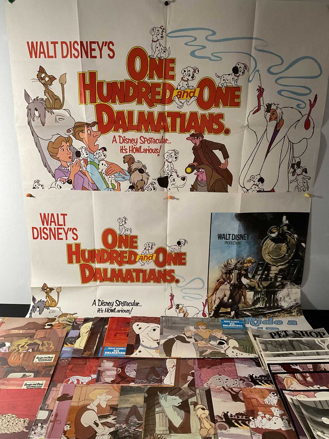 Lot 339 - ONE HUNDRED AND ONE DALMATIANS (1961) A 1976...