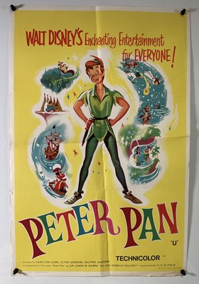 Lot 343 - PETER PAN (1953) A trio of 1965 re-release...