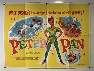 Lot 343 - PETER PAN (1953) A trio of 1965 re-release...