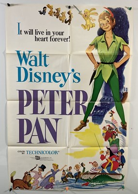 Lot 347 - PETER PAN (1953) A group of US film posters...