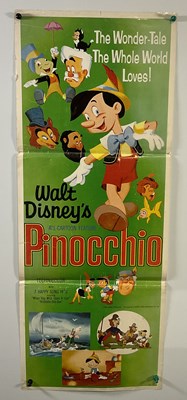 Lot 348 - PINOCCHIO (1940) A group of US re-release film...