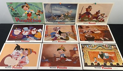 Lot 348 - PINOCCHIO (1940) A group of US re-release film...