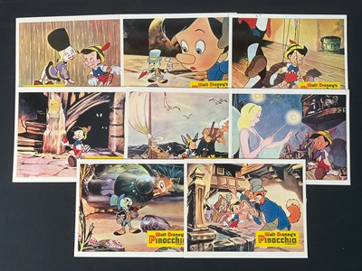 Lot 349 - PINOCCHIO (1940) A UK re-release 1961 Quad...