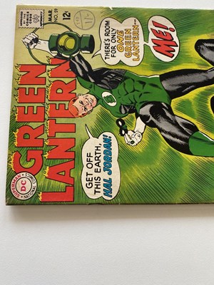 Lot 292 - GREEN LANTERN # 59 - (1968 - DC - Cents Copy...
