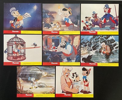 Lot 350 - PINOCCHIO (1940) A group of film posters from...