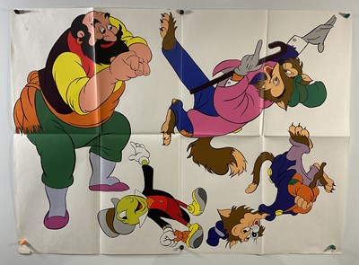 Lot 350 - PINOCCHIO (1940) A group of film posters from...