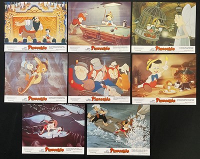 Lot 351 - PINOCCHIO (1940) A group of re-release film...