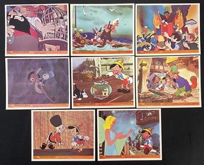 Lot 351 - PINOCCHIO (1940) A group of re-release film...
