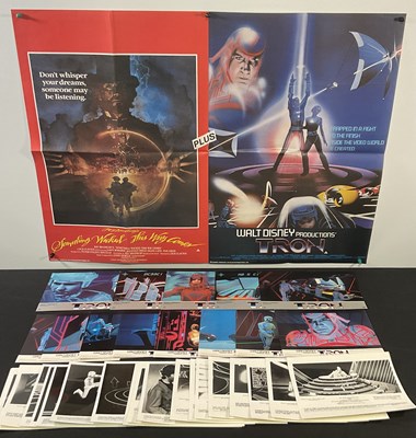 Lot 354 - TRON (1982) A UK Quad double-bill film poster...
