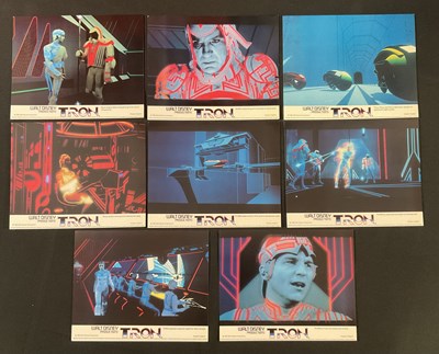 Lot 354 - TRON (1982) A UK Quad double-bill film poster...