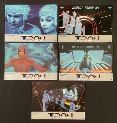 Lot 354 - TRON (1982) A UK Quad double-bill film poster...