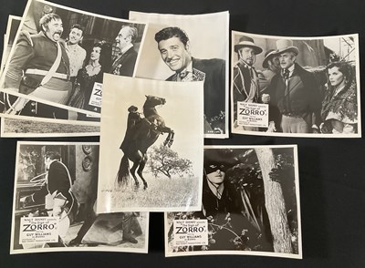 Lot 357 - SIGN OF ZORRO (1958) A UK Quad film poster...