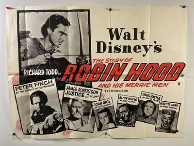 Lot 358 - THE STORY OF ROBIN HOOD (1952) A 1971...