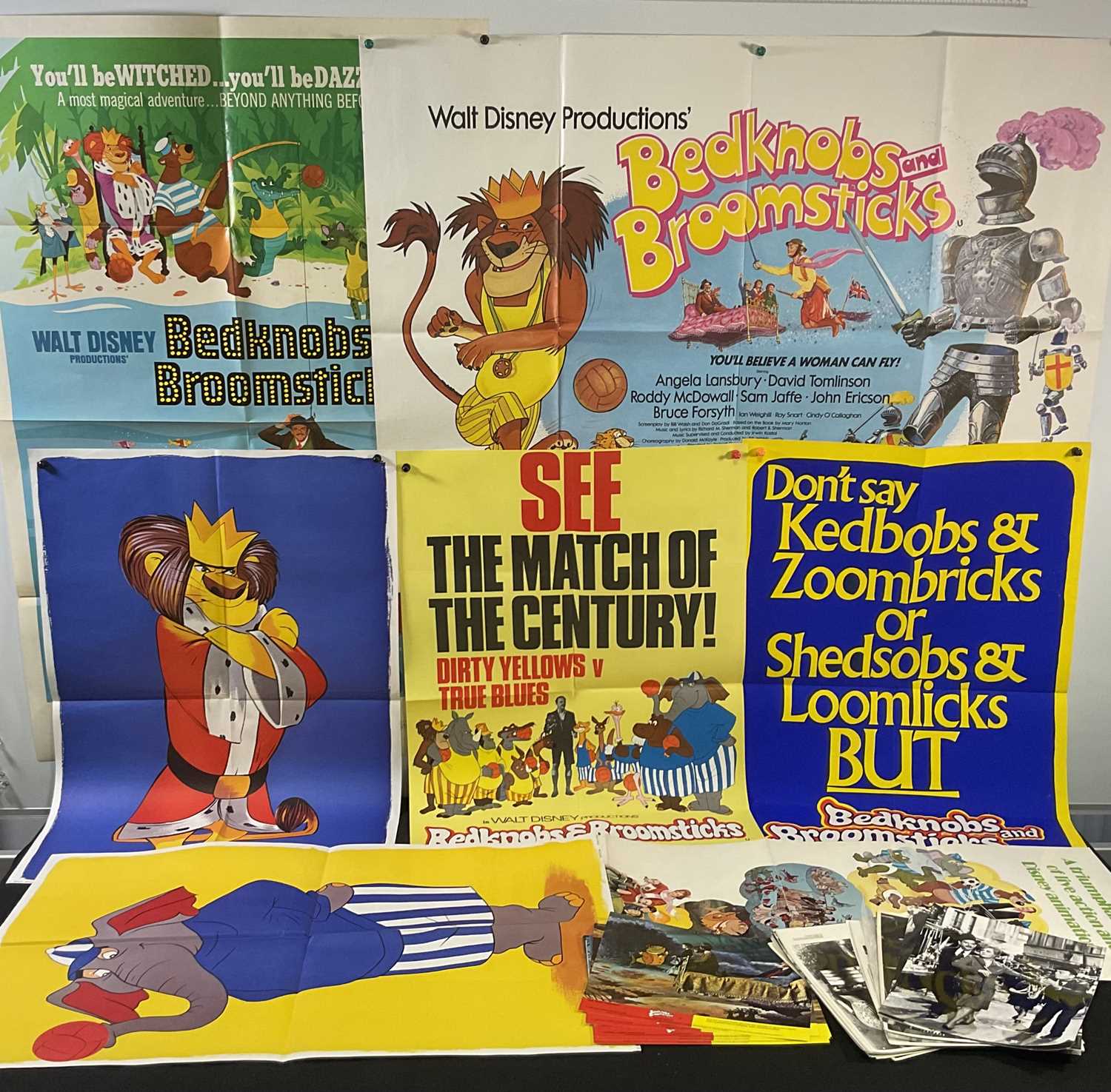 Lot 360 - BEDKNOBS AND BROOMSTICKS (1971) a US one sheet...