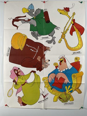 Lot 362 - ROBIN HOOD (`1973) A UK Quad film poster...