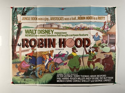Lot 362 - ROBIN HOOD (`1973) A UK Quad film poster...