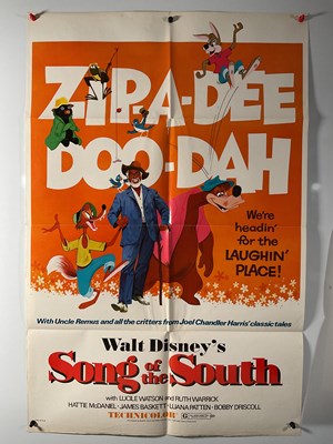Lot 369 - SONG OF THE SOUTH (1947) A US one sheet film...