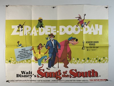 Lot 370 - SONG OF THE SOUTH (1947) A UK quad film poster...