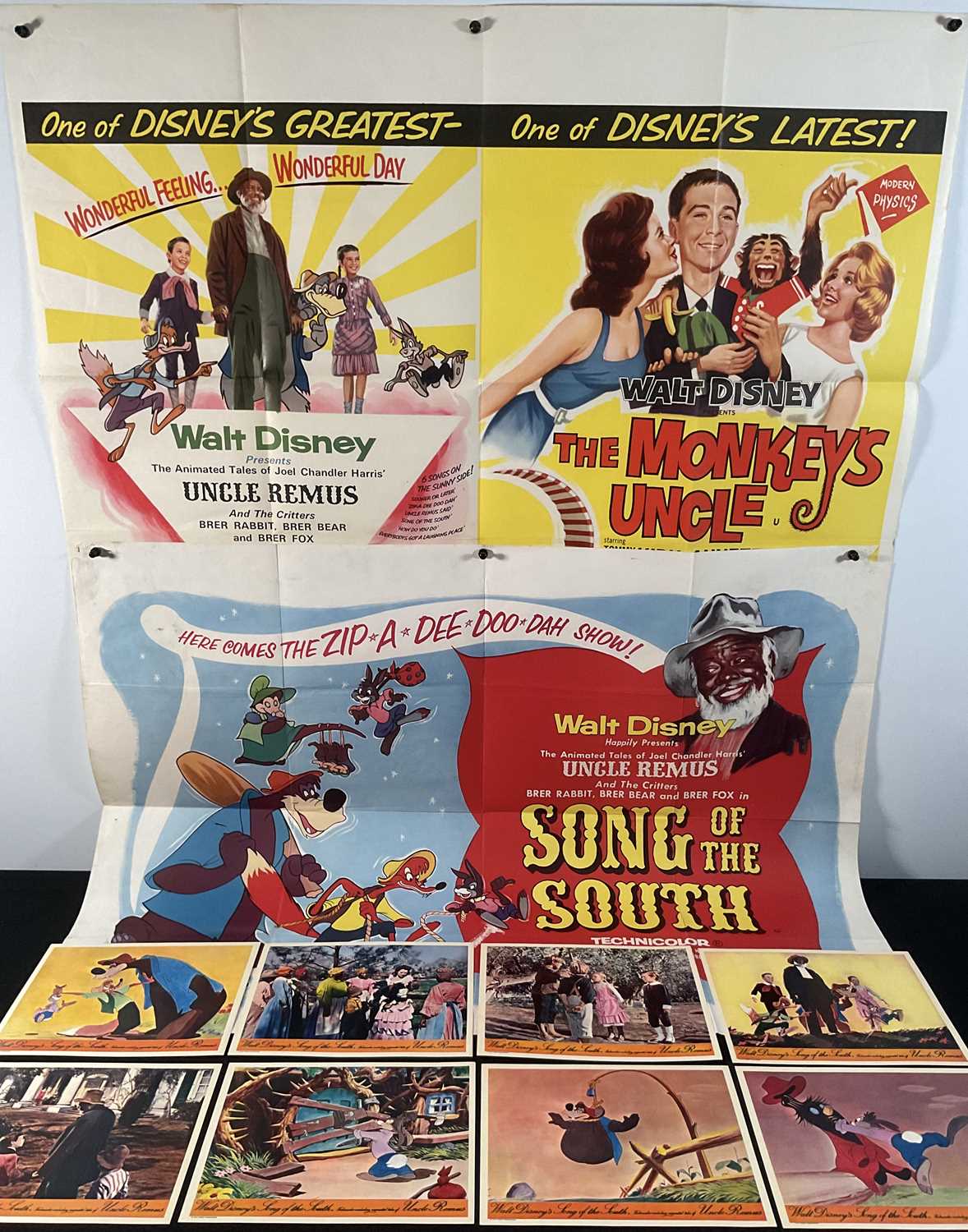 Lot 371 - SONG OF THE SOUTH (1947) A UK quad film poster...