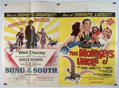 Lot 371 - SONG OF THE SOUTH (1947) A UK quad film poster...