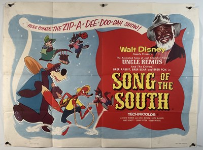 Lot 371 - SONG OF THE SOUTH (1947) A UK quad film poster...