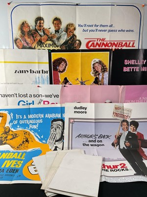 Lot 13 - A collection of UK Quad comedy film posters...