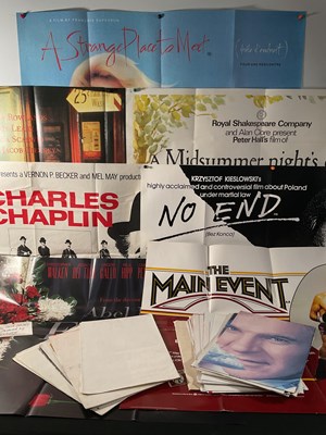 Lot 145 - A collection c.30 mixed film posters, mostly...