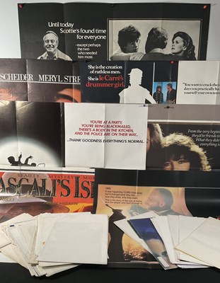 Lot 137 - A cornucopia of c.30 mixed film posters,...