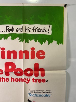 Lot 379 - WINNIE THE POOH AND THE HONEY TREE (1966) a UK...