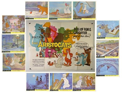 Lot 294 - THE ARISTOCATS (1970) A UK quad film poster...