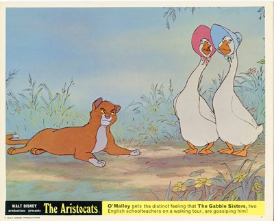 Lot 294 - THE ARISTOCATS (1970) A UK quad film poster...