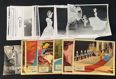 Lot 309 - CINDERELLA (1950) A set of 8 UK front of house...