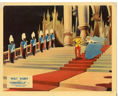 Lot 309 - CINDERELLA (1950) A set of 8 UK front of house...