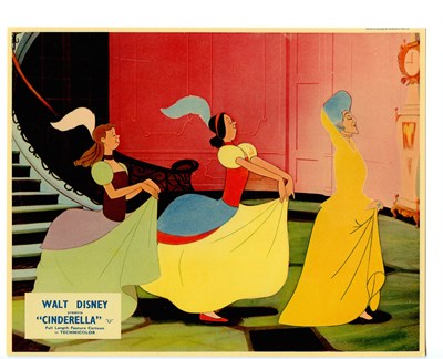 Lot 309 - CINDERELLA (1950) A set of 8 UK front of house...